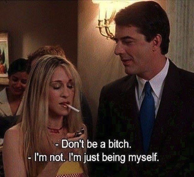 Being Myself, City Quotes, I Love Cinema, Quotes On Instagram, Movie Lines, Film Quotes, Tv Show Quotes, Tv Quotes, Carrie Bradshaw