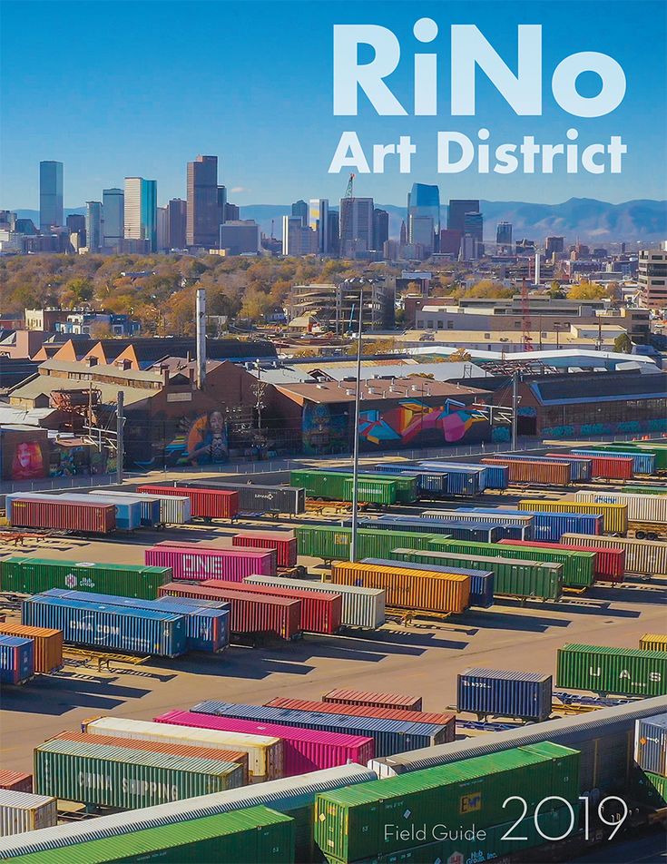 the cover of ring art district magazine