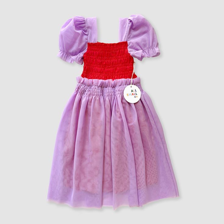 Princess Dress | All Small Co Spring Playwear Dresses With Fun Style, Fun Spring Playwear Dresses, Playful Summer Dresses For Playtime, Spring Twirl Dress For Playwear, Fun Pink Dress For Playdate, Playful Fitted Twirl Dress For Playtime, Red Summer Dress For Playtime, Pink Fitted Twirl Dress For Playdate, Fitted Pink Twirl Dress For Playdate