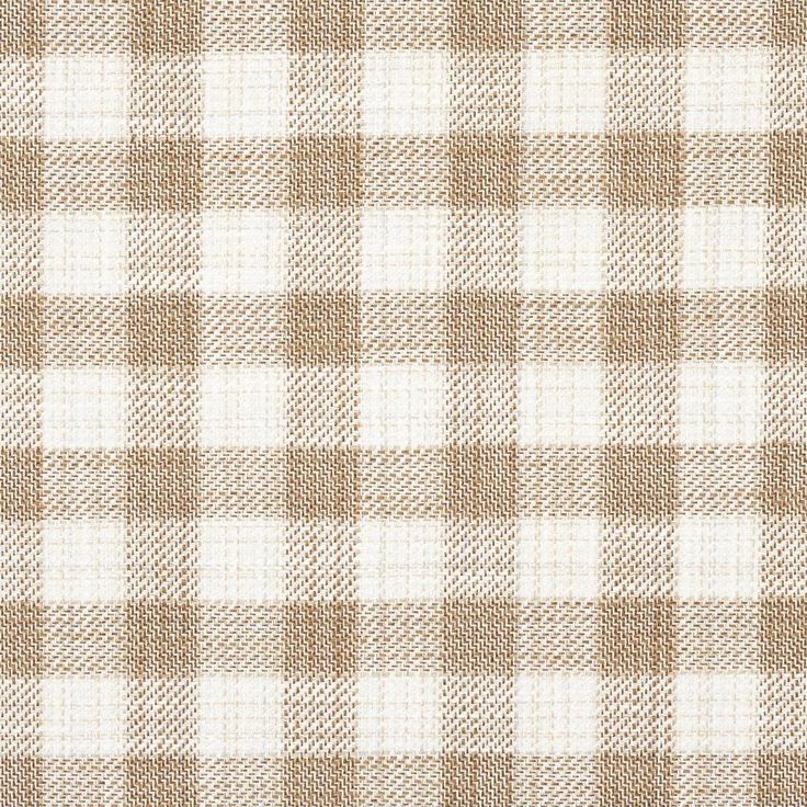 a brown and white checkered fabric