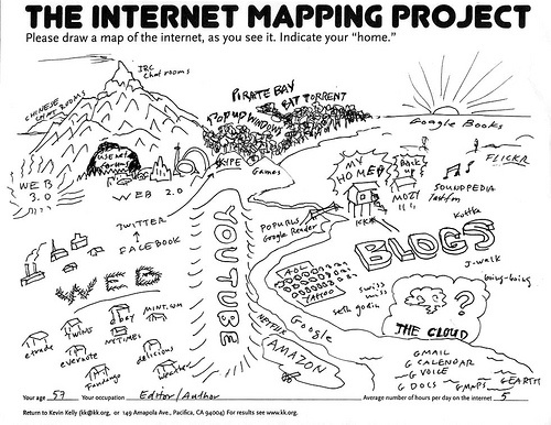 a black and white drawing of a map with words written in different languages on it