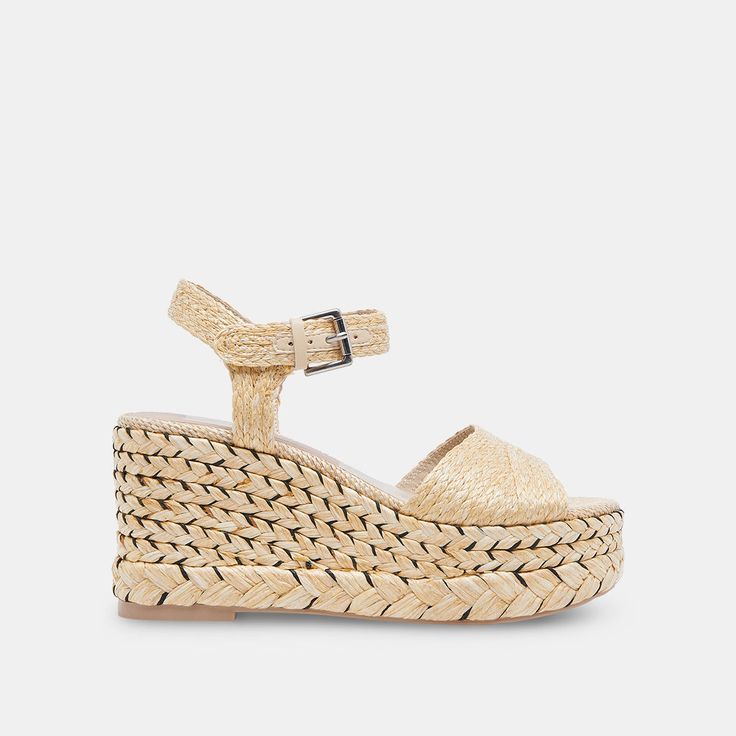 TIAGO Wedges LT Natural Raffia | Raffia Sandals & Recycled Materials – Dolce Vita Spring Midi Dress, Dolce Vita Sandals, Raffia Sandals, Womens Sandals Summer, Shades Of Beige, Designer Sandals, Flat Sneakers, Shoe Lover, Tailored Trousers