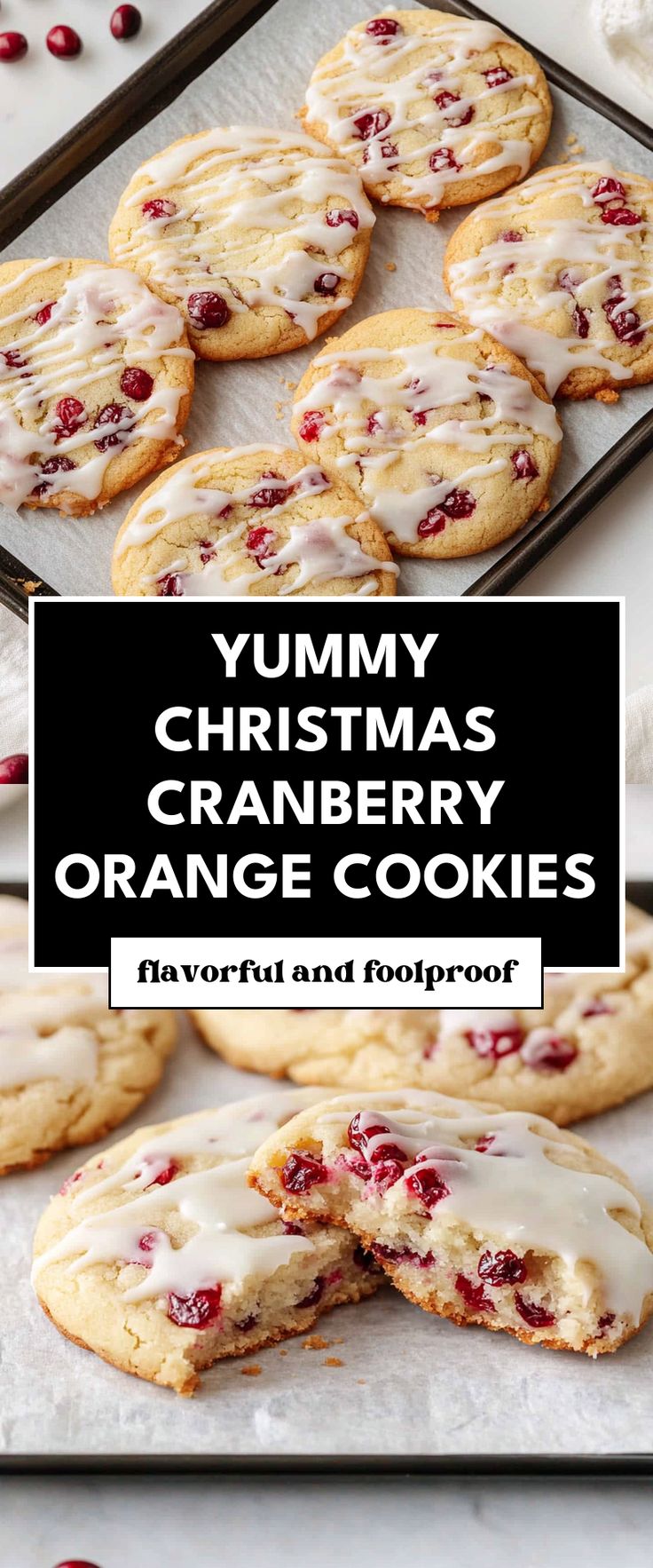 Image for Yummy Christmas Cranberry Orange Cookies Very Best Cookie Recipes, Best Cookies Ever Christmas, White Chocolate Orange Cranberry Cookies, Vegan Cranberry Orange Cookies, Cranberry Pinwheel Cookies, Christmas Easy Cookie Recipes, Easy Orange Cookies Recipes, Citrus Gingerbread Cookies, Buttery Spritz Cookies Christmas