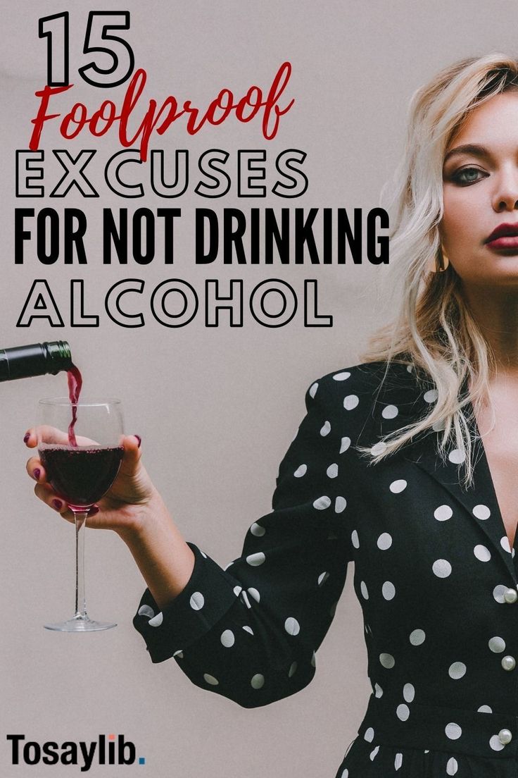 What excuses not to drink do you come up with if you’re a recovering alcoholic or you’re pregnant and you don’t want to tell anyone yet? If you’ve decided not to drink, it will help to work out some excuses in advance. #excusesnottodrink #noalcohol Not Drinking Alcohol, Alcohol Intolerance, Giving Up Drinking, Recovering Alcoholic, Wish You Well, Drinking Alcohol, Brain Surgery, Good Excuses, Medical Terms