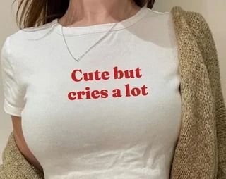 IzzyRoseStudios - Etsy Tshirt Quote Ideas, Quotes On Tshirt, Tshirt Quotes, Sarcastic Clothing, How To Have Style, Cute Tees, Funky Shirts, Silly Shirt, Y2k Baby Tee