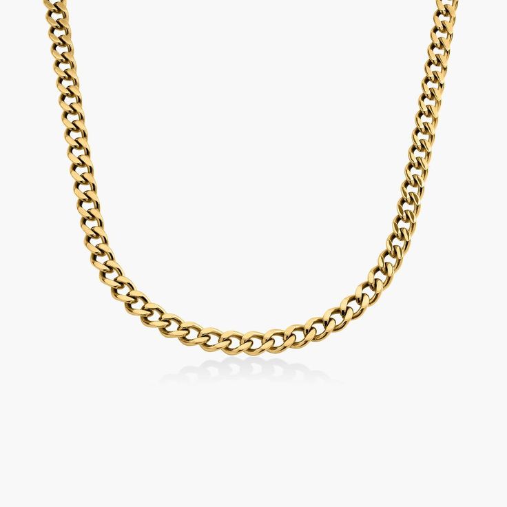 Size Guide Safety Policy Care InstructionsThe Farah Cuban Link Chain Necklace in Gold Plating will boost your neck game, as this 'it' piece is everything you need to look hot this season. Discover more necklaces for her from the rest of the necklace collection.. Oak And Luna, Necklaces For Her, Statement Wedding Jewelry, Engraved Bangle Bracelet, Necklace Length Chart, Layering Style, Safety Policy, Thick Chain Necklace, Silver Oak