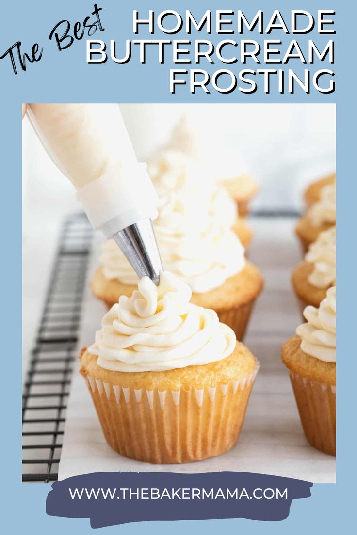 the best homemade buttercream frosting recipe