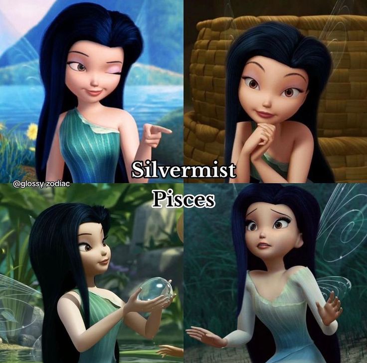 the differences between silvermist and pixies in disney's animated movie, tinkerbell