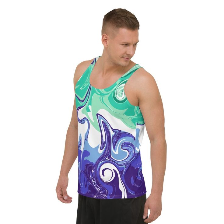 This aesthetic mlm flag tank top isn't just a look; it's a lifestyle. Whether you're breaking a sweat at the gym, where its breathable fabric keeps you cool and comfy, or strutting your stuff at a pride festival, this gay male pride tank is your go-to choice for turning heads with subtle pride elegance. Heading to the beach for some sun and sand? Throw it on and let the vibrant colors complement the scenery, making you a standout. From workouts to festivals, and from beach days to casual hangs w Aesthetic Mlm, Mlm Flag Aesthetic, Soft Mlm Flag, Vincian Flag, T4t Flag Mlm, Gay Male Flag, Mlm Flag, Pride Festival, Pride Tank Tops