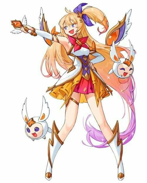 Official Korean Skin Star Guardian Seraphine, Star Guardian Jinx, Ahri Lol, Magical Girl Outfit, Trollhunters Characters, Lol Champions, Star Guardian, League Of Legends Characters, Cute Cartoon Images