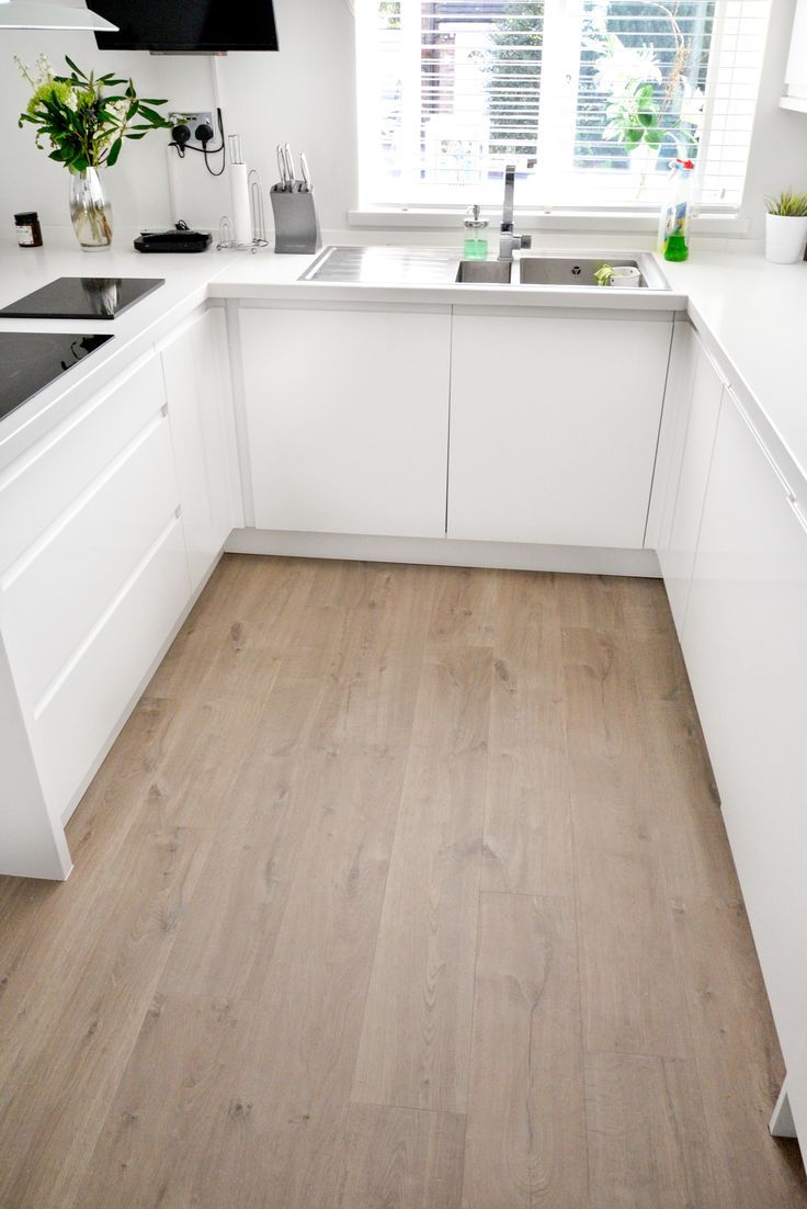 the kitchen is clean and ready for us to use in its new owner's home