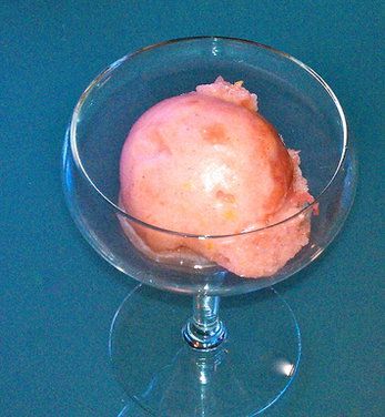 an ice cream sundae in a glass bowl