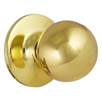 an image of a golden door knob