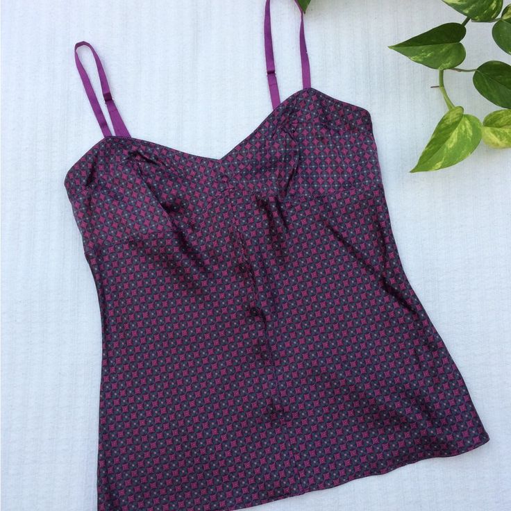 Express Camisole Purple And Blue In Foulard Print. Silky Fabric, Adjustable Straps, New Without Tags In Perfect Condition Pit To Pit 16.5" Length 22.5" Purple Camisole Top With Built-in Bra, Purple Fitted Tank Top With Spaghetti Straps, Purple Fitted Cami Top, Fitted Purple Camisole With Spaghetti Straps, Fitted Purple Camisole With Built-in Bra, Purple Fitted Tank Camisole, Purple Camisole With Built-in Bra, Fitted Purple Cami Tank Top, Purple Camisole With Built-in Bra And Spaghetti Straps