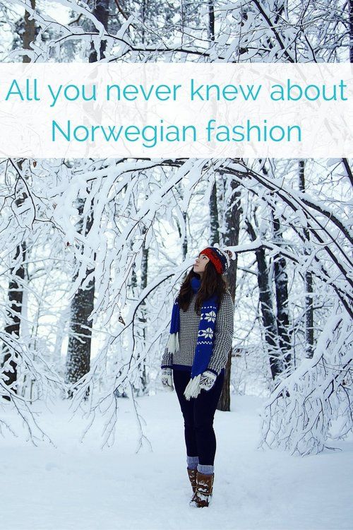 a woman is standing in the snow with her eyes closed and there is a sign above her that says, all you never knew about norwegian fashion