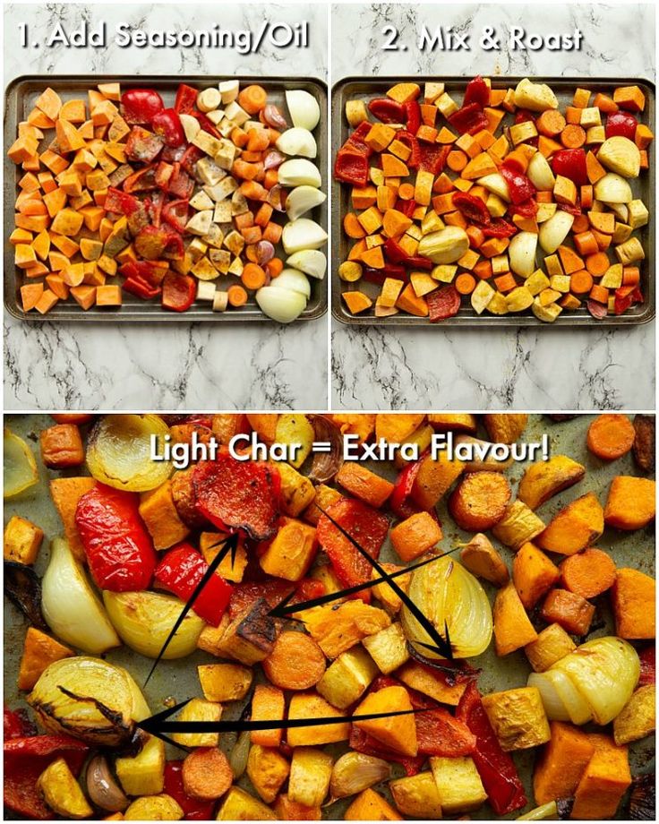 how to cook roasted vegetables in the oven with light chardish and extra flavor