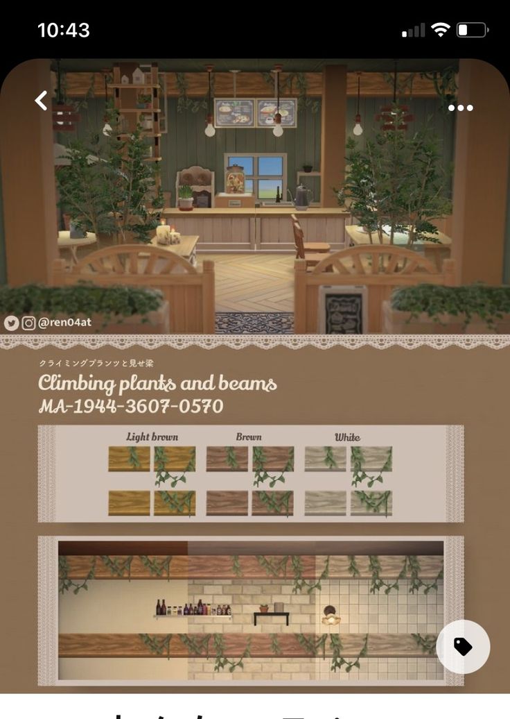 an image of a kitchen with plants growing on the wall and in the floor area