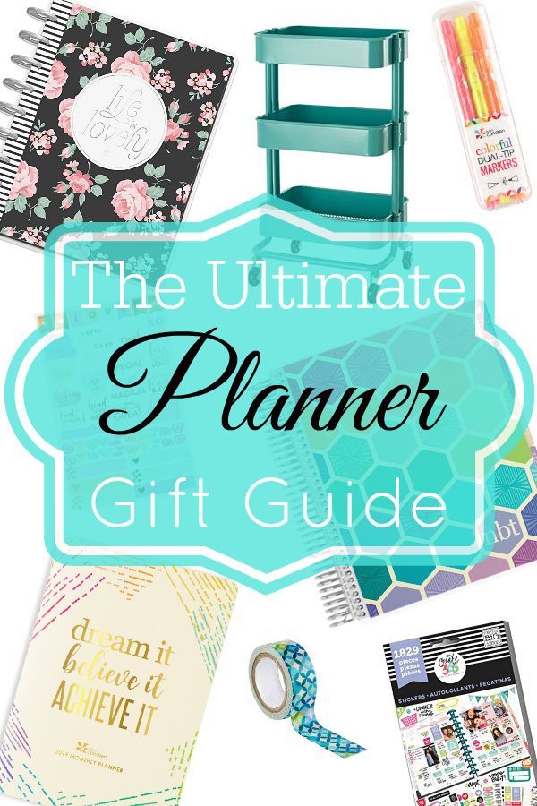 the ultimate planner gift guide for women