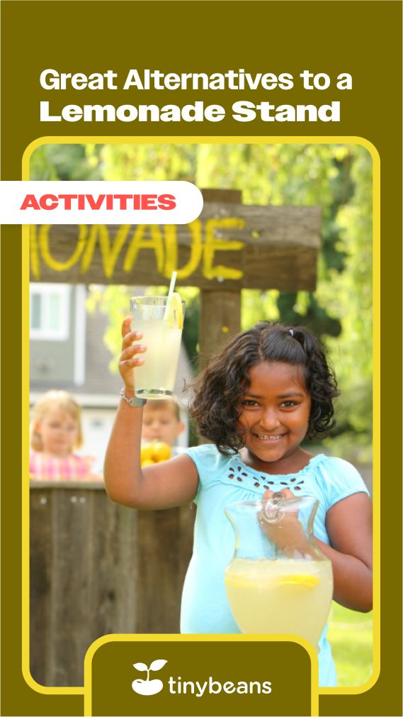 Great Alternatives to a Lemonade Stand Dollar Store Activities, Popsicle Sticks Ideas, Charlie Brown Movie, Lemonade Stand Ideas, Classic Movie Theaters, Popcorn Stand, Backyard Obstacle Course, Kids Fun Activities, Summer Science