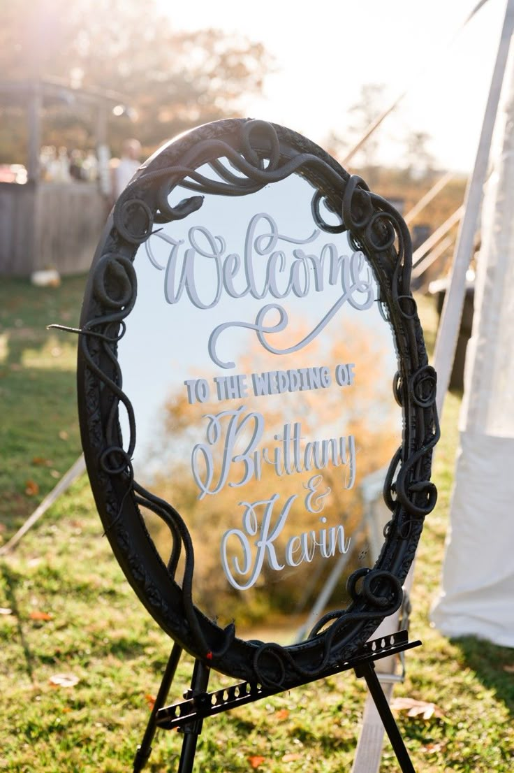 Black, mirror, snakes, wedding, welcome Goth Wedding Welcome Sign, Goth Welcome Sign, Gothic Welcome Sign, Halloween Wedding Welcome Sign, Diy Black Wedding Decorations, Diy Dark Wedding Decor, Gothic Wedding Seating Chart, Black Wedding Aesthetic Decor, Black Wedding Decor