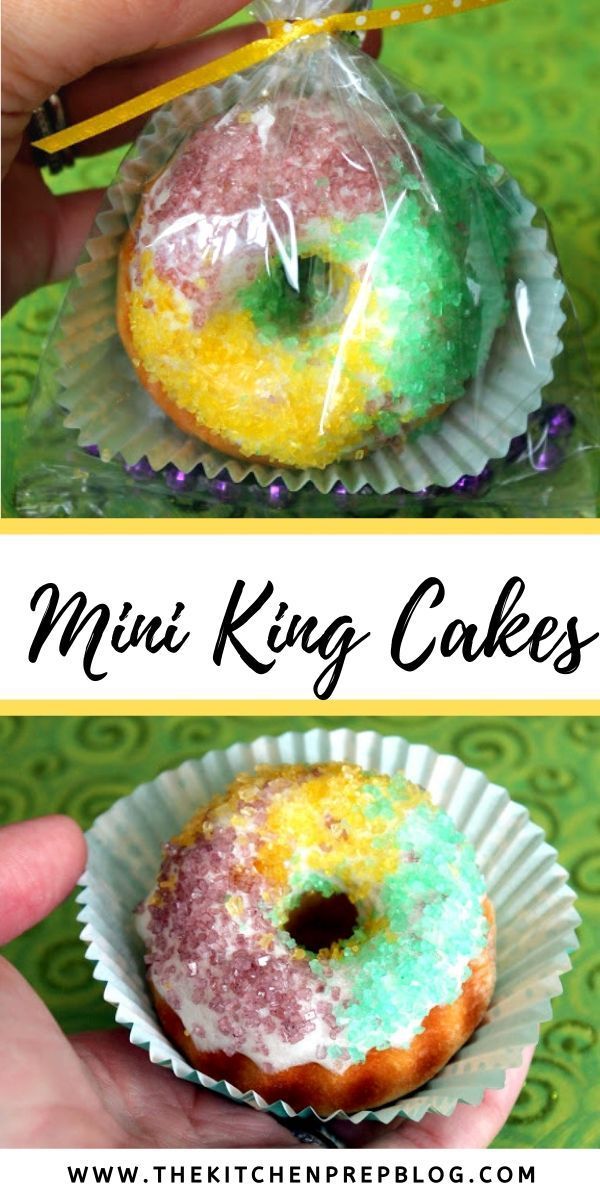 there are two pictures of the same donut in different stages of being decorated with colored icing