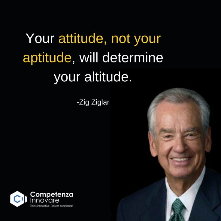 a man in a suit and tie with a quote on it that says your attitude, not your apttue, will determine your attitude