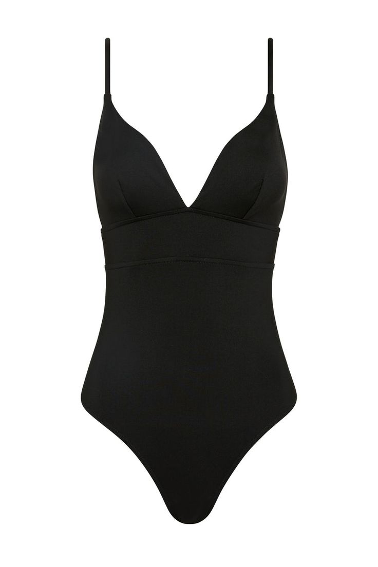 The Emilia One Piece in Black is a classic and elegant swimsuit featuring a triangle bra, adjustable rouleau straps, under-bust support and a medium to high leg line with regular bottom coverage. Emilia is made from our unique Singuleur® fabric that moves with the body like a second skin. Luxury fabric sustainably made in Italy. Garment ethically and sustainably made in Australia. Elegant Swimsuit, Classic Swimsuit, Bodysuit Tops, Luxury Fabric, Outfit Check, Unique Fabric, Triangle Bra, Halter Maxi Dresses, Church Decor