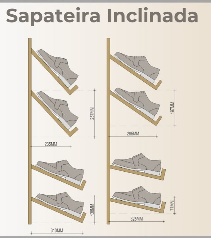 the diagram shows how to measure shoes in different sizes and colors, including one for each shoe