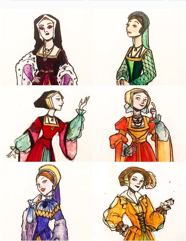 Anne Of Cleves Fanart, Anne Boleyn Drawing, Anne Boleyn Art, Anne Boleyn Fanart, K Howard, Mary Boleyn, Wives Of Henry Viii, Tudor Fashion, Anne Of Cleves