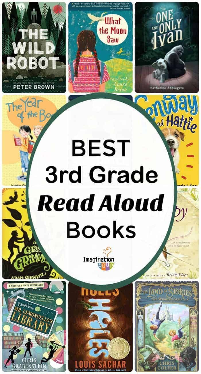 the best 3rd grade read aloud books for kids to read in their own bookcases