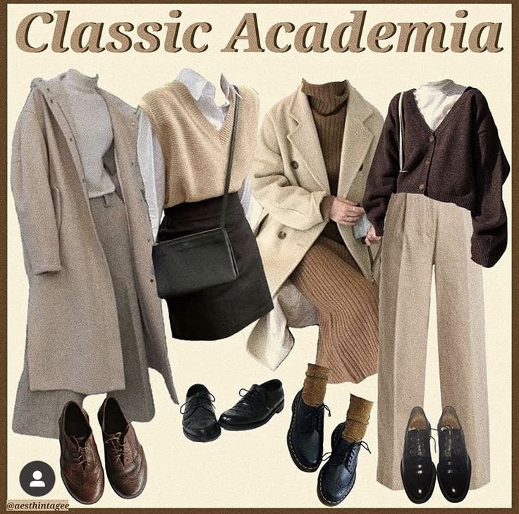 Classic Academia Aesthetic Outfit, Classic Academia Aesthetic, Classic Academia, Dark Academia Outfits, Dark Academia Outfit, Academia Outfits, Academia Style, Academia Fashion, Clothes And Shoes