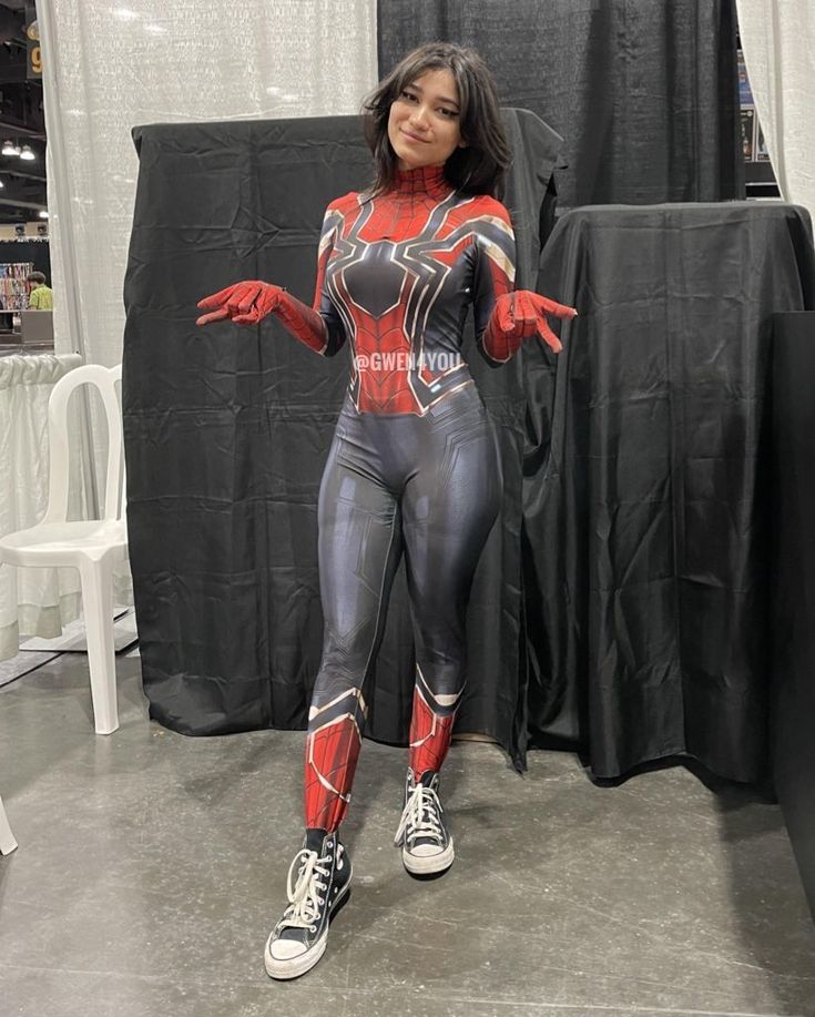 Spider girl
Spider woman
Spiderwoman
Spidergirl
Spider girl photo
Spider woman photo
Spiderman suit
Iron spider suit Spider Man Suit For Women, Spiderman Suit Halloween, Female Spider Man Suit, Woman In Spiderman Suit, Spiderman Suit With Sweatpants, Spider Verse Halloween Costume, Spider Man Shirts For Women, Female Spiderman Pose, Aesthetic Spiderman Costume