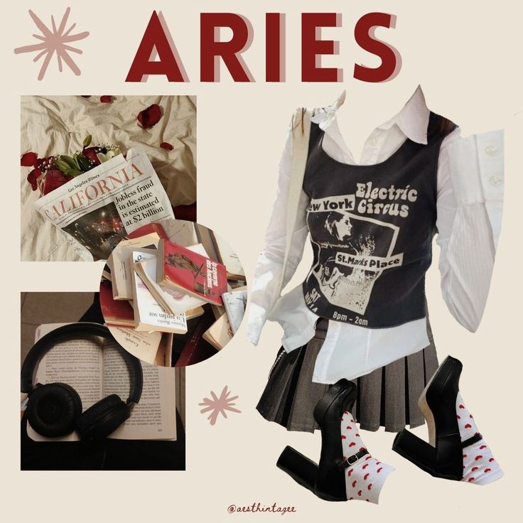 Aries Lookbook, Chaotic Academia Aesthetic Outfit, Chaotic Academia Aesthetic, Band Au, Academia Aesthetic Outfit, Chaotic Academia, Fun Outfits, Lara Jean, Artsy Outfit