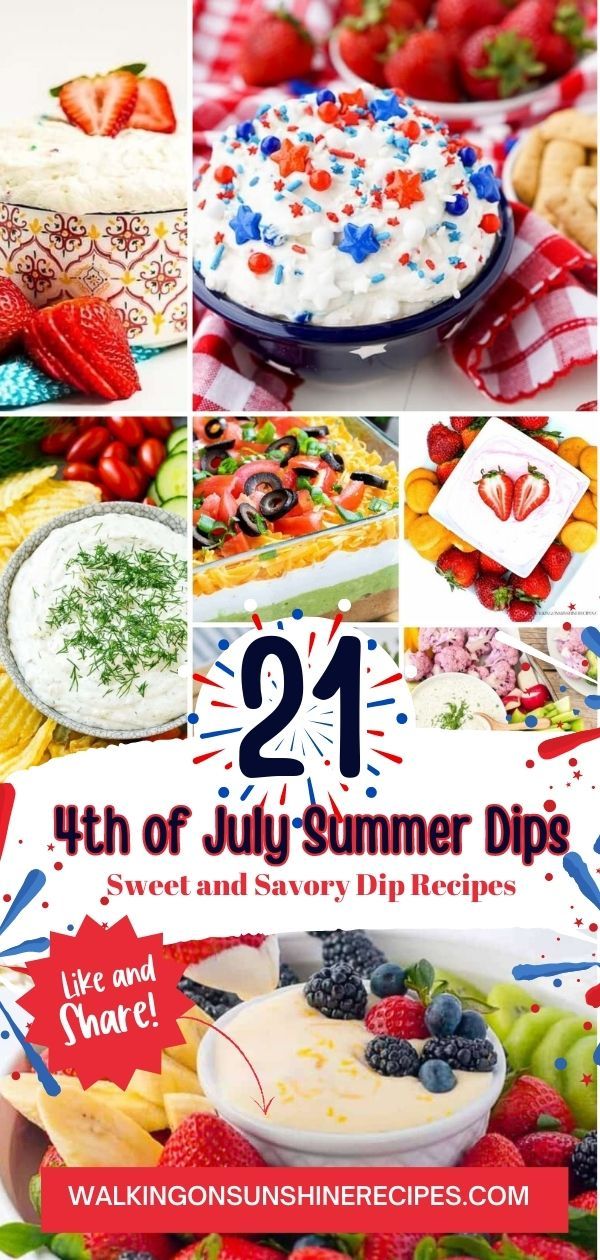 the fourth of july summer dips are here