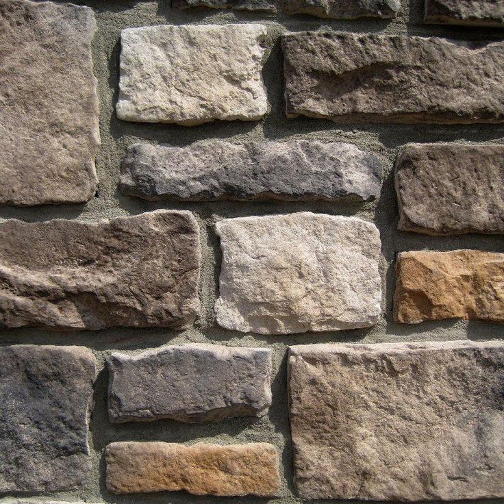 an image of a stone wall that looks like it is made out of bricks