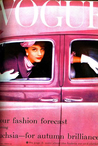 an advertisement for voggies featuring a woman in a pink car with her hands out the window