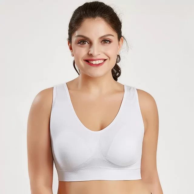 Seamless Bra
1. Logistics issues?
Dear, you choose  Saver Shipping, which is relatively cheap, and it takes about 30 days to reach your country. It takes about 20 days to choose Standard Shipping, and it takes about 15 days to choose Fedex IP, but it’s faster, but it takes about 5 days. Arrived, choose the logistics method according to your own situation, thank you



2. Size problem?
If you don’t know the size, you can contact customer service at any time, because there is a time gap, and may not reply you in time, please don’t worry, we promise to reply you within 24 hours,







Size Chart




Features & Specifications






If you want any help please Contact us.

Visit My eBay. Plus Size Sports Bras, White Bralette, Full Cup Bra, Comfortable Bras, Seamless Sports Bra, Plus Size Bra, Seamless Bra, Comfortable Tops, Wireless Bra