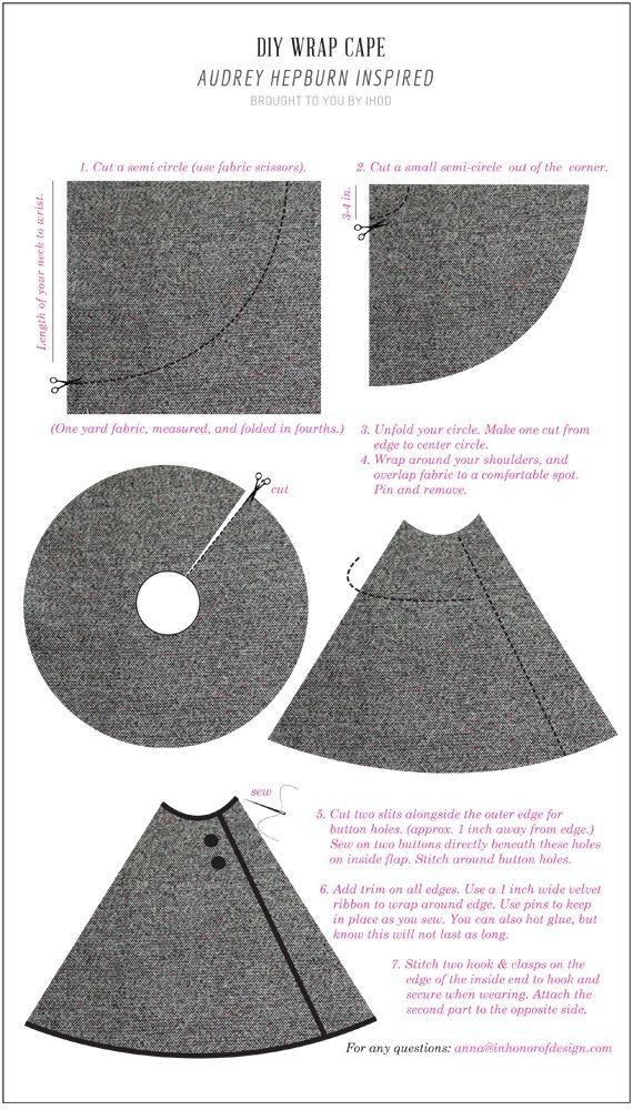 the instructions for how to make a skirt