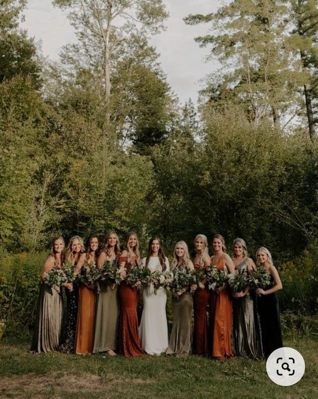 a group of women standing next to each other