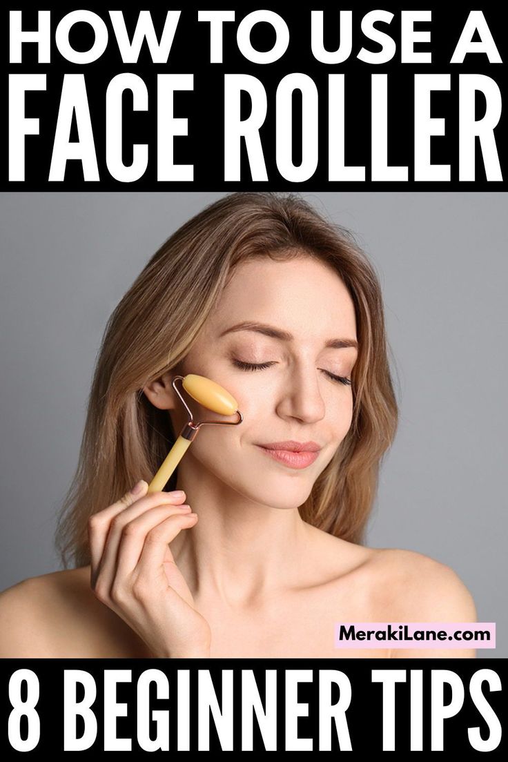 How To Roll Your Face, How To Use The Face Roller, How To Face Roller, Best Face Roller, Skin Roller How To Use, How To Use Roller On Face, Using Face Roller, Face Roller For Double Chin, How To Use The Roller Face