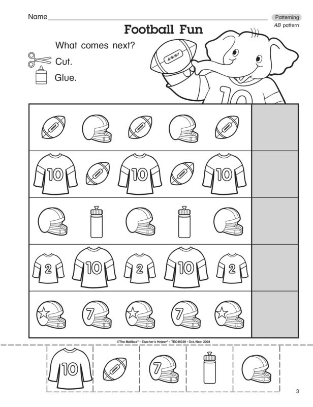 a printable worksheet for children to learn football uniforms and how to use them