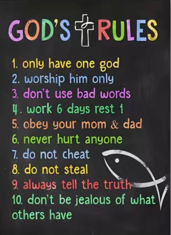 This is God’s rules for a household Gods Rules, Christian Rules, Christian Family Rules, Bible Study Schedule, God Rules, Raising Sons, Ruth Bible, Prayer Rocks, Bible Emergency Numbers