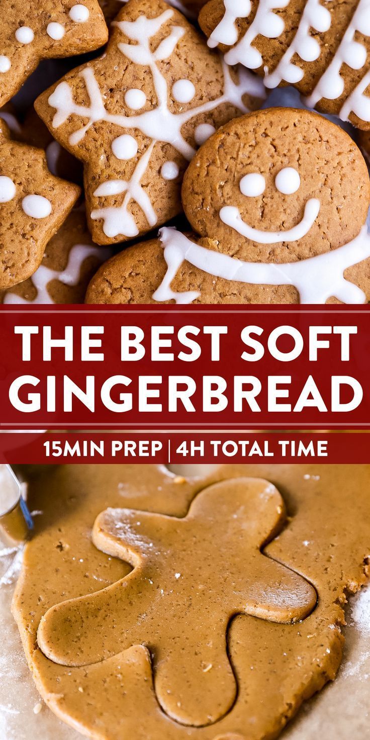 the best soft gingerbread is made with just 4 ingredients and it's ready to be eaten