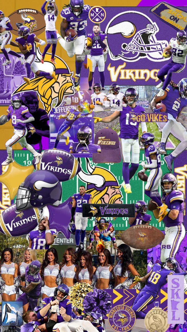 a collage of the minnesota state football team