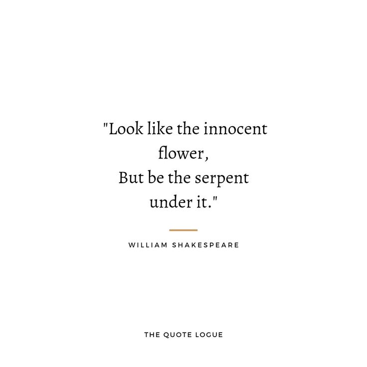 william shakespeare quote about the innocent flower