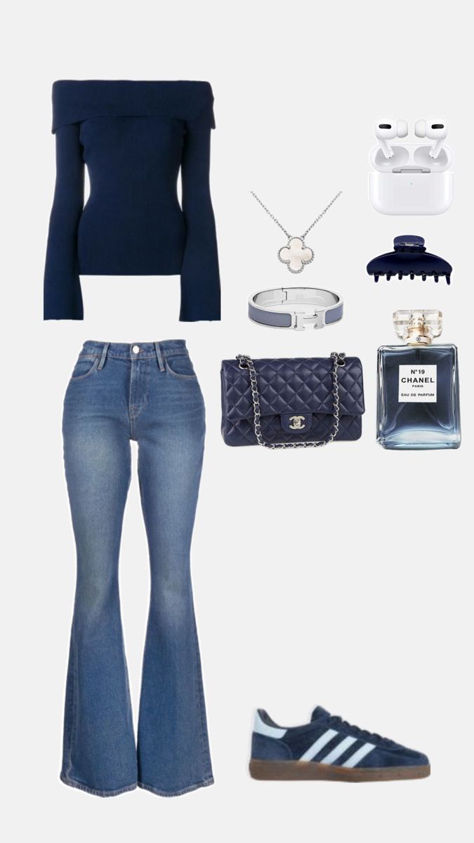 Outfit With Flare Jeans, Outfits With Flares, Flare Jean Outfit, Flare Outfit, Style Flare Jeans, Flare Jeans Outfit, Blue Flare Jeans, Latina Fashion Outfits, Trendy Outfits For Teens