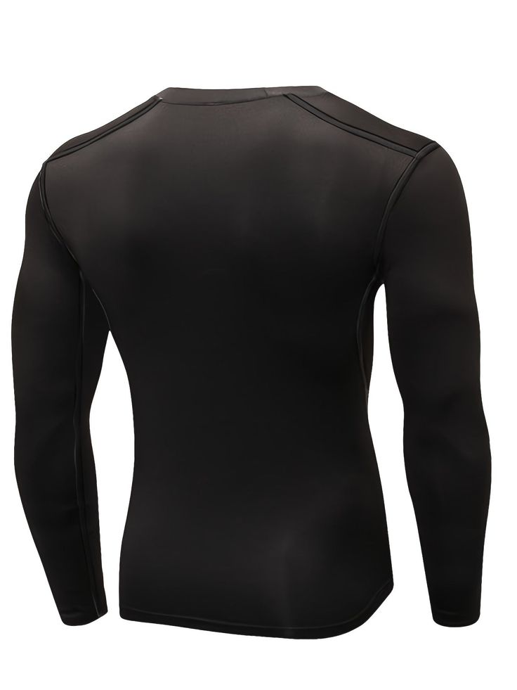 Introducing our Mens QuickDry Long Sleeve Workout Shirts 3Pack, perfect for your active lifestyle. Our shirts are designed with high-quality polyester fabric that offers a high stretch for ultimate comfort. Whether you're hitting the gym, going for a run, or just running errands, these shirts are versatile and stylish for any occasion. Benefits of our Mens QuickDry Long Sleeve Workout Shirts 3Pack include: Quick-drying fabric to keep you feeling fresh and dry throughout your workouts Long sleeves provide extra protection from the sun and elements High stretch material allows for a full range of motion during any activity Breathable fabric keeps you cool and comfortable during even the toughest workouts Versatile design can easily transition from the gym to casual wear Don't miss out on the Breathable Elastane Sports Top, Breathable Elastane Tops For Gym, Functional Moisture-wicking Elastane Tops, Elastane Sportswear Top For Training, Breathable Elastane Tops, Long Sleeve Elastane Sports Tops, Compression Elastane Sports Top, Compression Sports Tops In Elastane, Elastane Long Sleeve Sports Tops