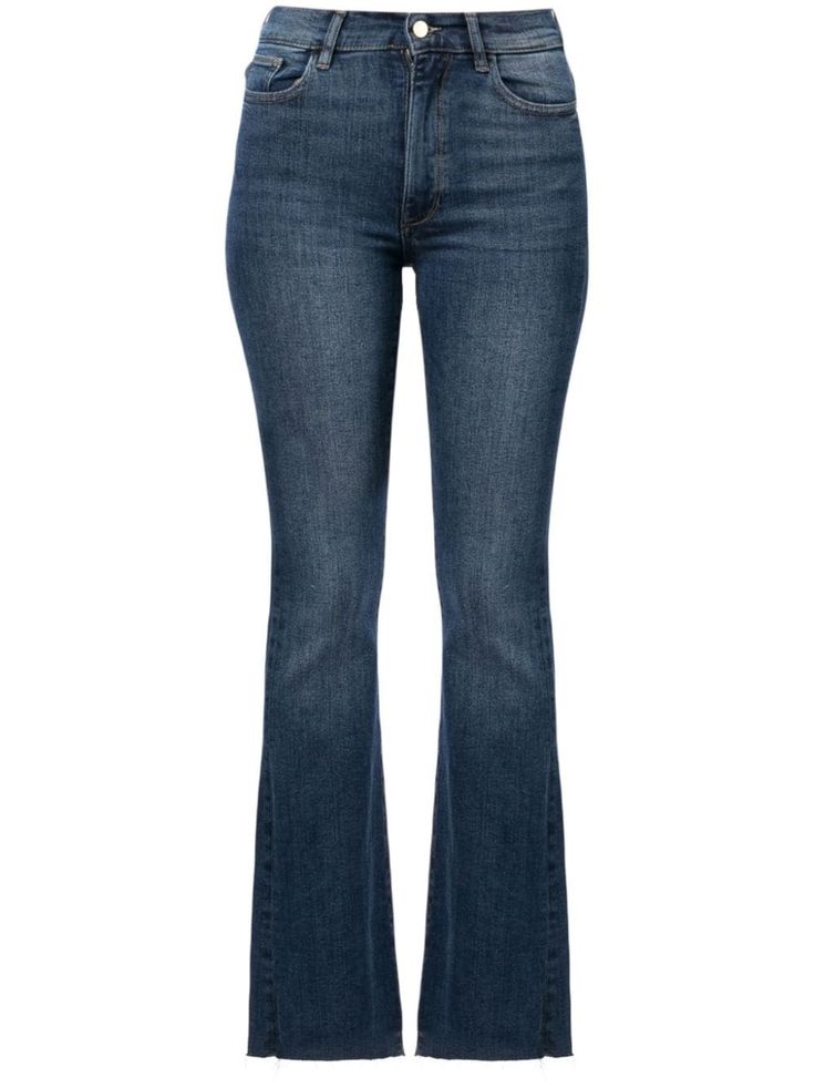 indigo blue cotton blend whiskering effect at the thighs belt loops classic five pockets logo patch to the rear front button and zip fastening bootcut straight hem Thigh Belt, Planet People, Five Points, Indigo Blue, Cut Jeans, Bootcut Jeans, Boot Cut, Patch Logo, Womens Bottoms