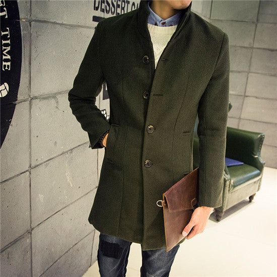 Woolen Coat Winter, Casual Winter Coat, Conservative Dresses, Green Wool Coat, Long Coat Men, Mens Fashion Business Casual, Windbreaker Jacket Mens, Hipster Mens Fashion, Trench Coat Men