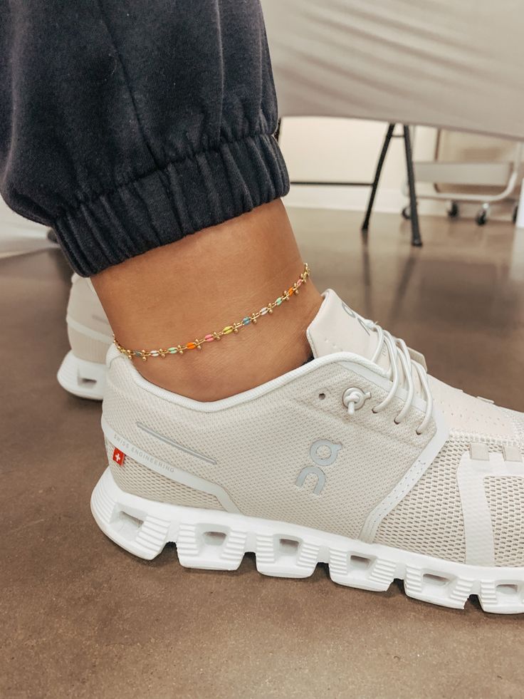 Permanent jewelry Permanent Jewelry Anklet, Permanent Anklet, Beautiful Baubles, Permanent Jewelry, Anklet Jewelry, Senior Year, Anklets, Wardrobe, Celebrities